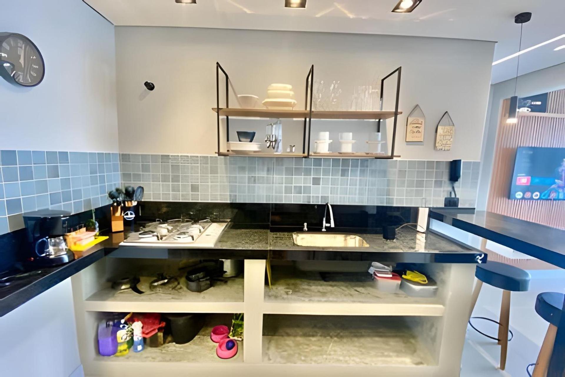 Apartamento Golden Dawn: Sofisticacao E Vista Mar Santos (Sao Paulo)